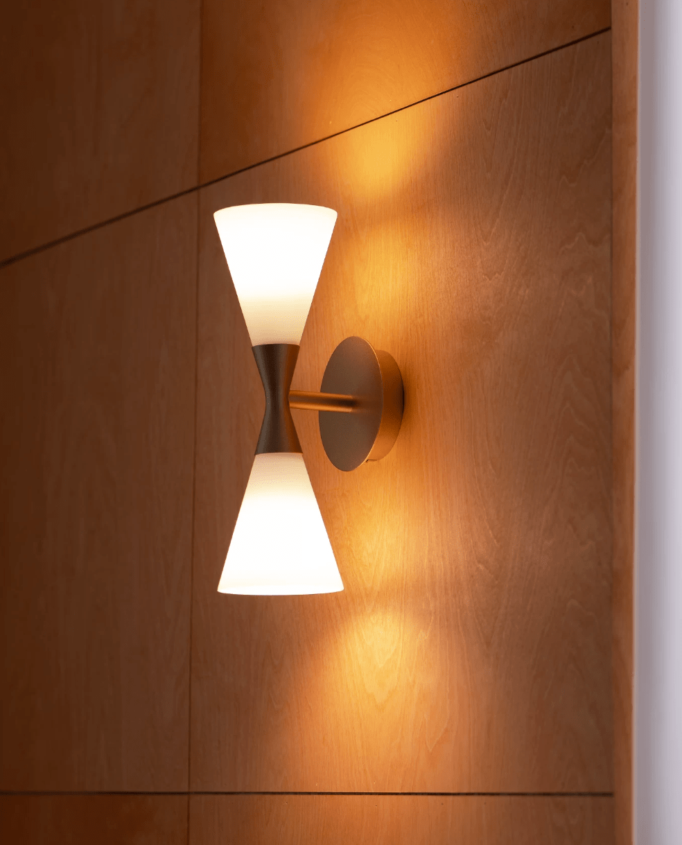 Cinch Double Cone Wall Sconce - Vakkerlight