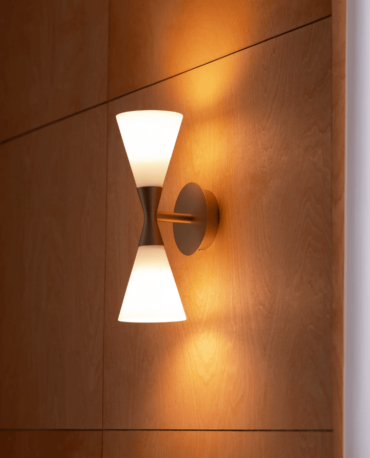 Cinch Double Cone Wall Sconce - Vakkerlight