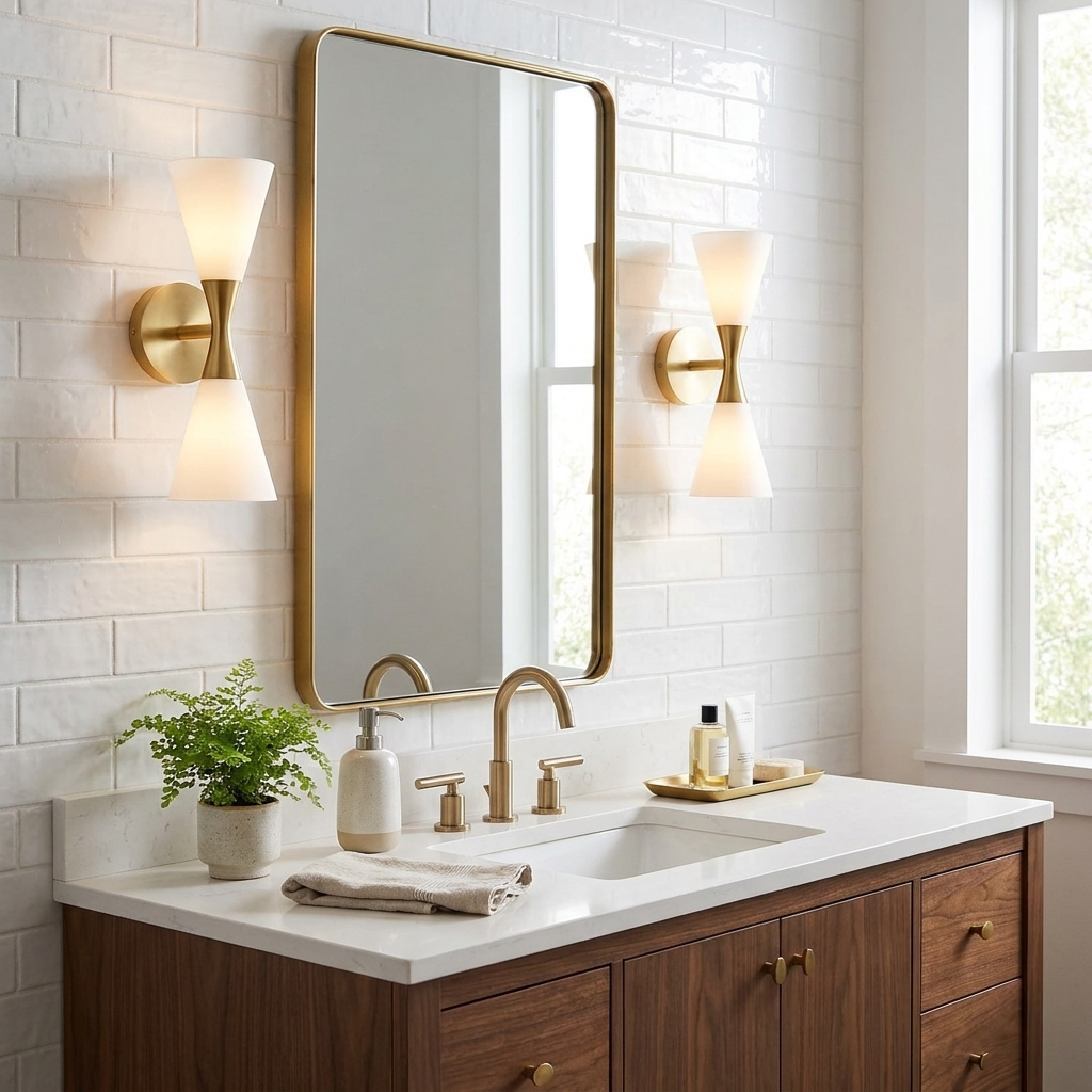 Cinch Double Cone Wall Sconce