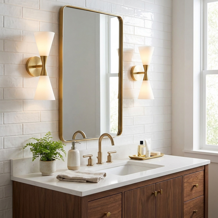 Cinch Double Cone Wall Sconce