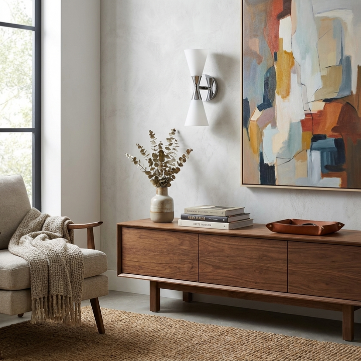 Cinch Double Cone Wall Sconce