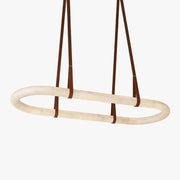 Circle Alabaster Chandelier - Vakkerlight