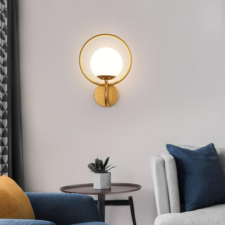 Circle Global Wall Lamp - Vakkerlight