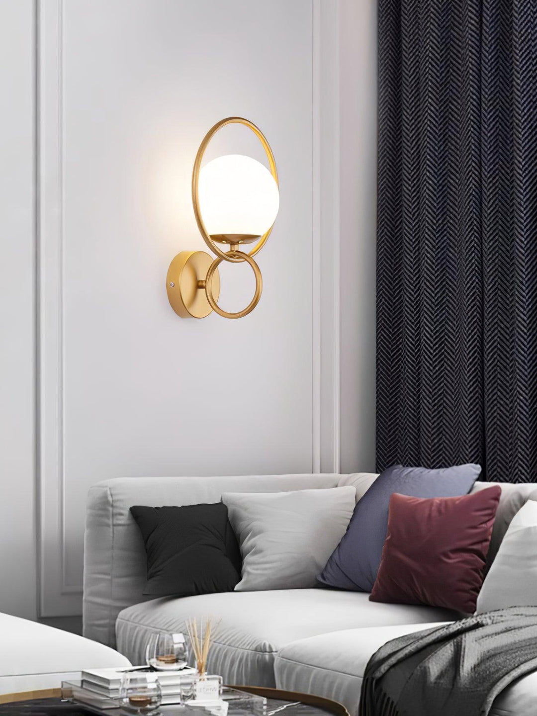 Circle Global Wall Lamp - Vakkerlight