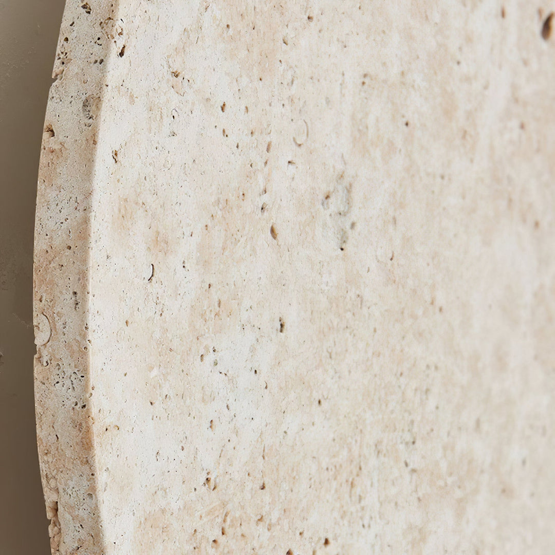 Circle Travertine Wall Lamp - Vakkerlight