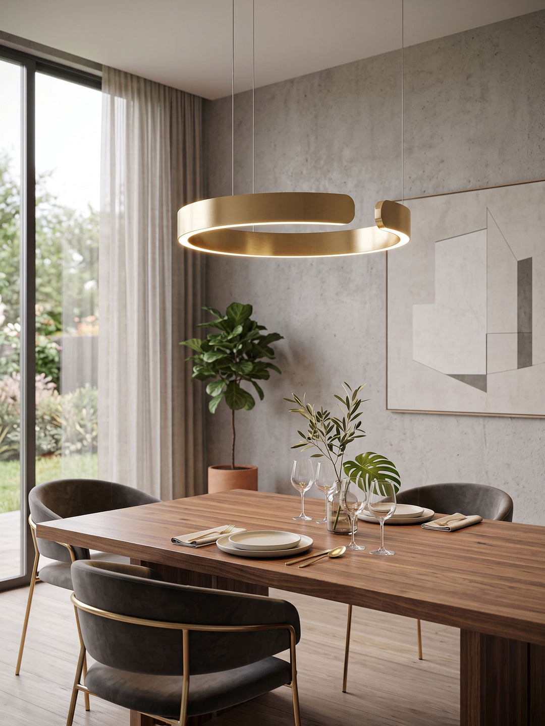 Circular Chandelier