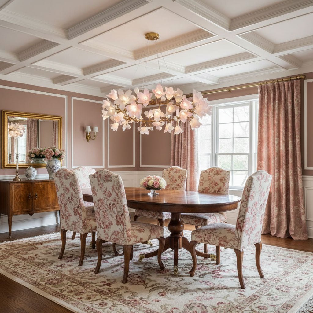 Circular Blossom Chandelier - Vakkerlight