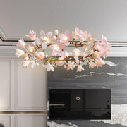 Circular Blossom Chandelier - Vakkerlight