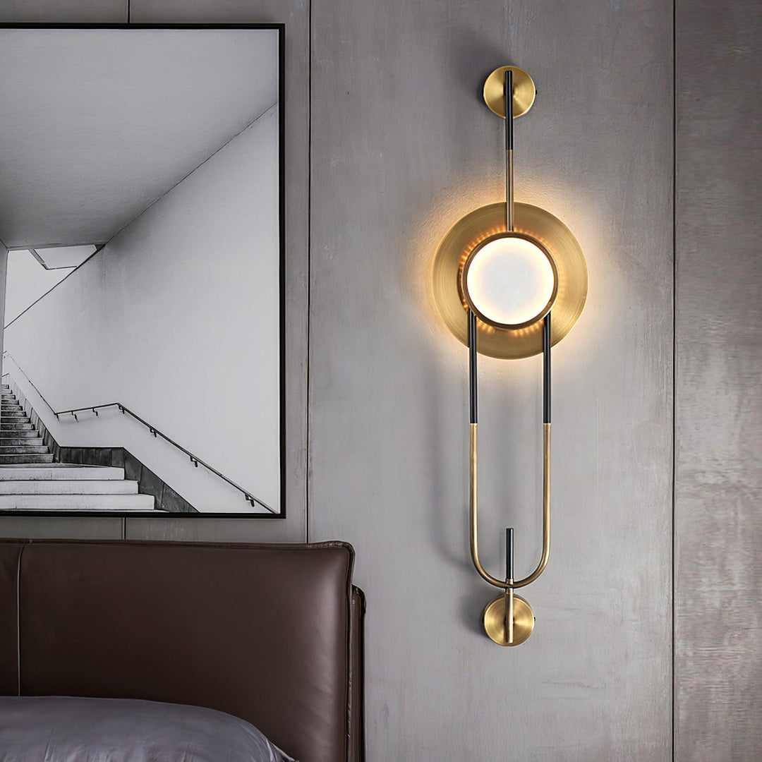 Circular Marble Wall Light - Vakkerlight