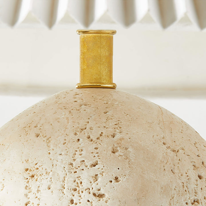 Cirra Travertine Table Lamp - Vakkerlight