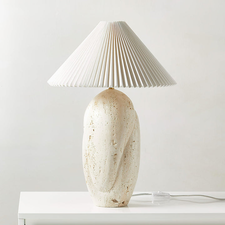 Cirra Travertine Table Lamp - Vakkerlight