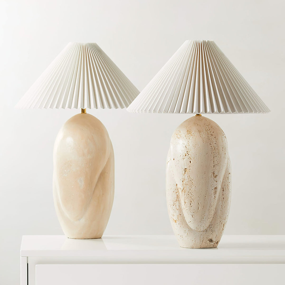 Cirra Travertine Table Lamp - Vakkerlight