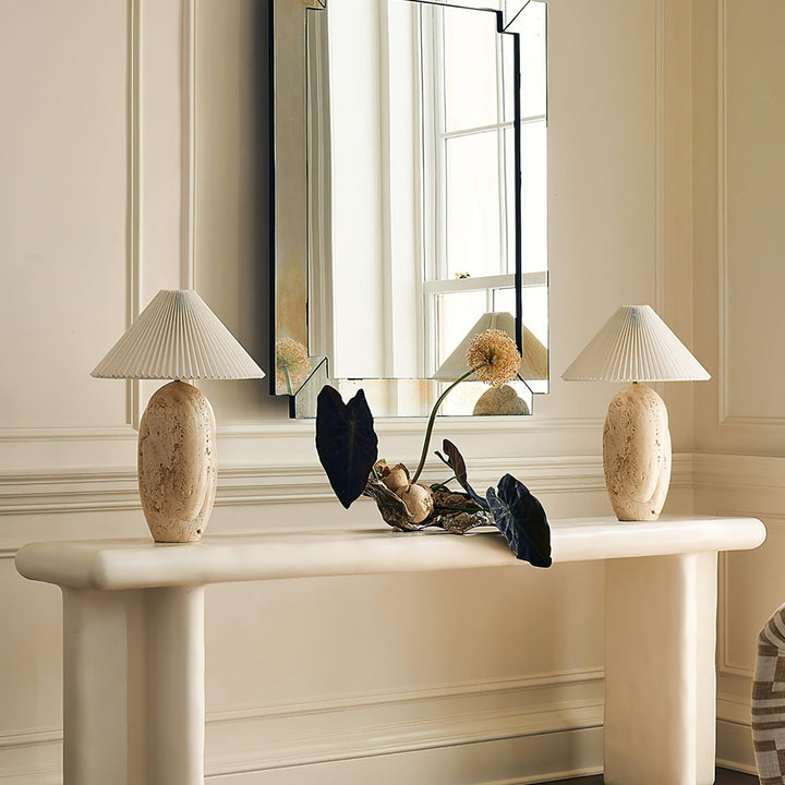 Cirra Travertine Table Lamp - Vakkerlight