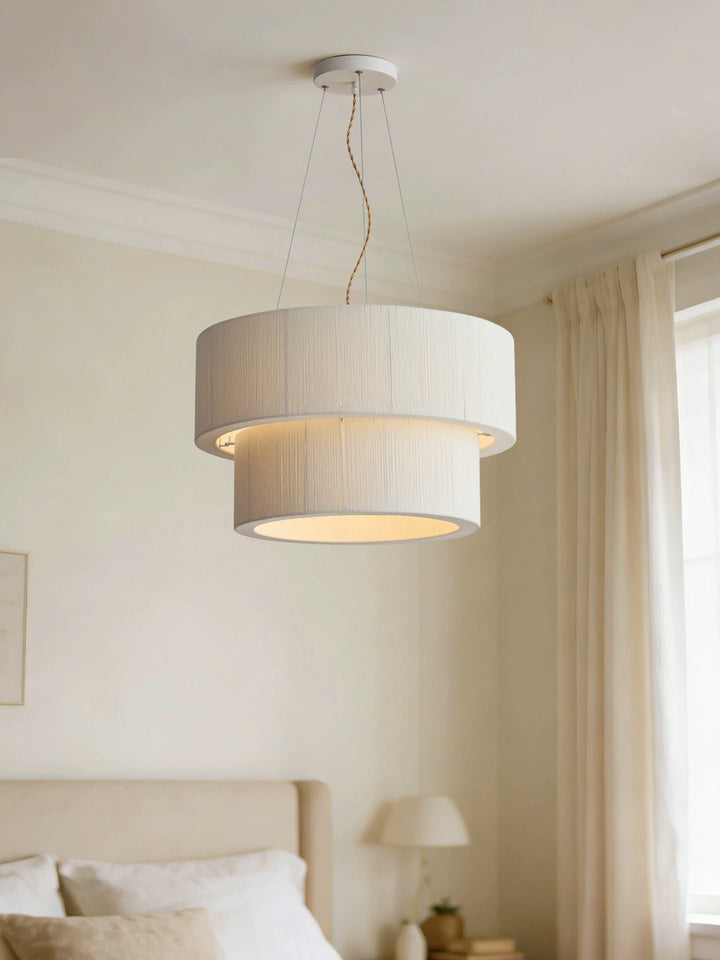 Cirrus Corded Cotton Pendant Lamp