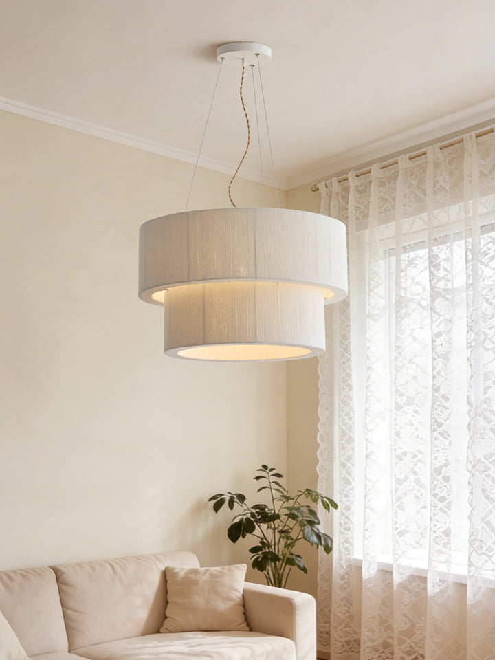 Cirrus Corded Cotton Pendant Lamp