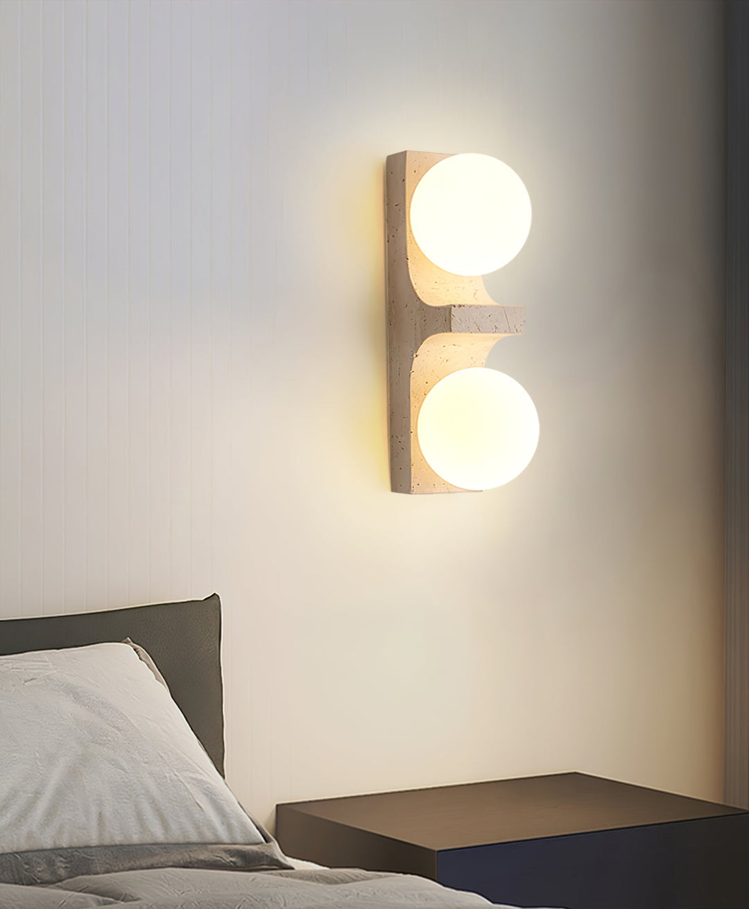 Cirra Travertine Wall Light - Vakkerlight