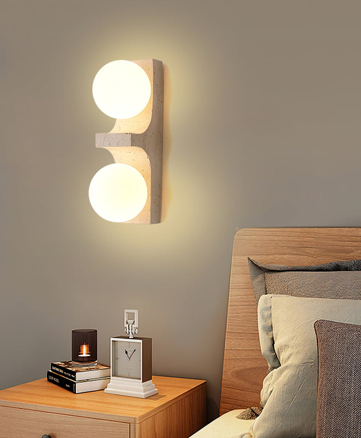Cirra Travertine Wall Light - Vakkerlight