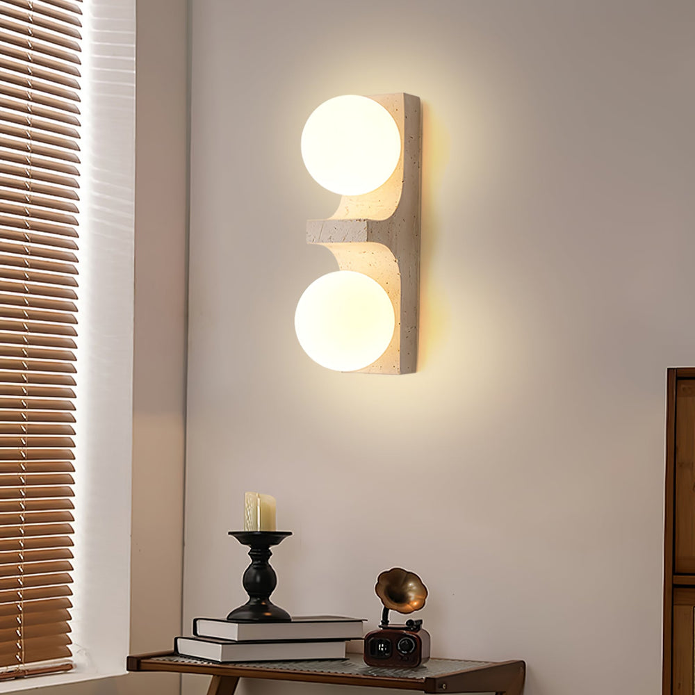 Cirra Travertine Wall Light - Vakkerlight