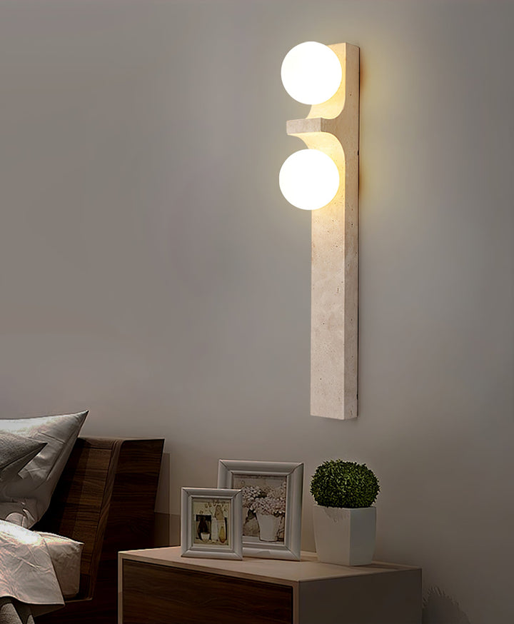 Cirra Travertine Wall Light - Vakkerlight