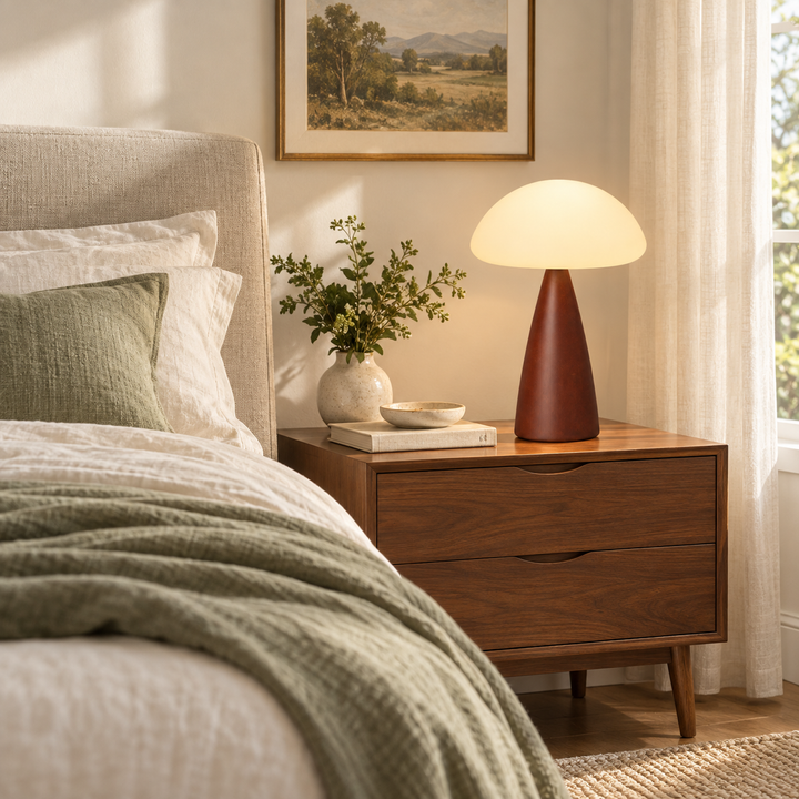 Clara Mushroom Table Lamp – detail 5