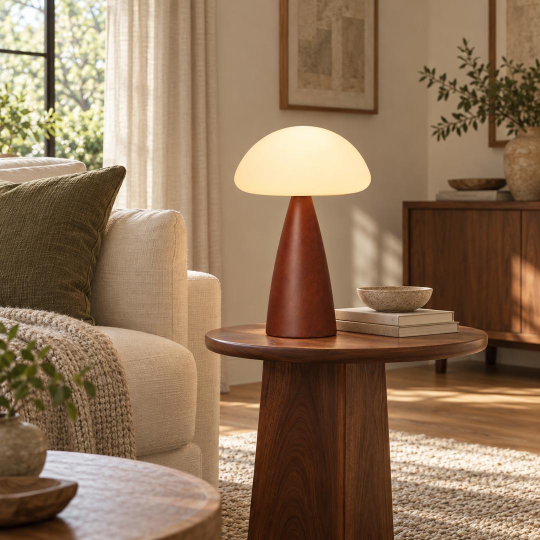 Clara Mushroom Table Lamp – detail 21