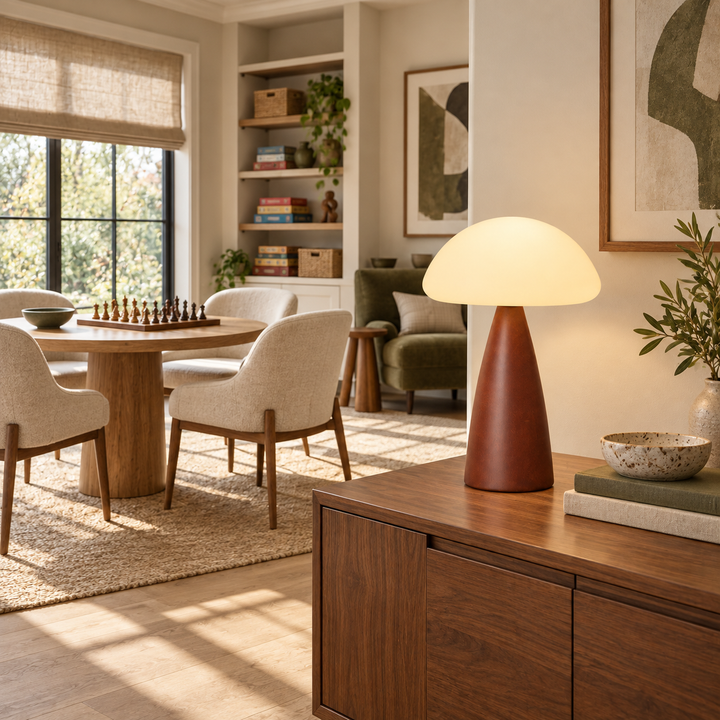 Clara Mushroom Table Lamp – detail 2