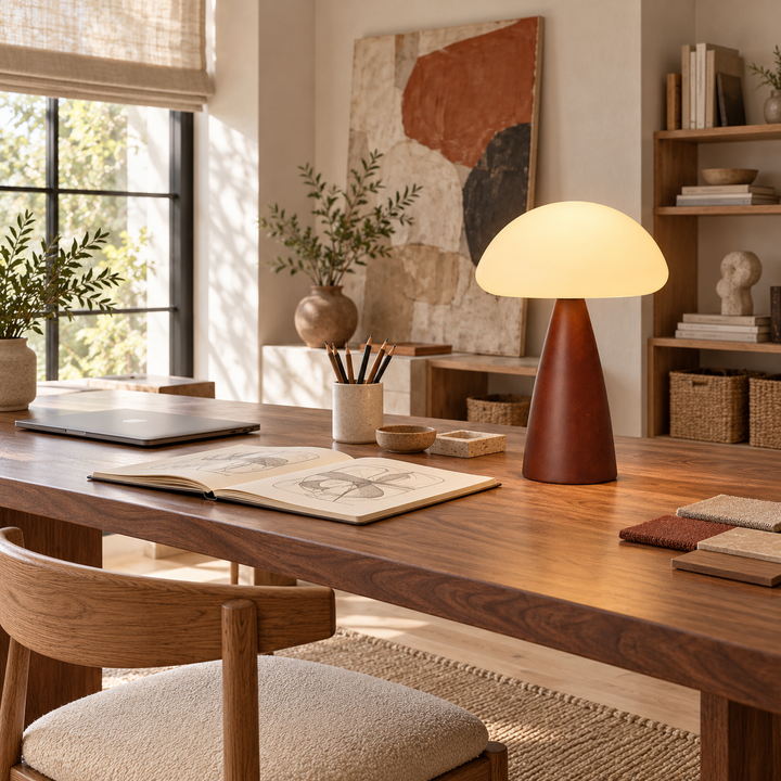 Clara Mushroom Table Lamp – detail 3