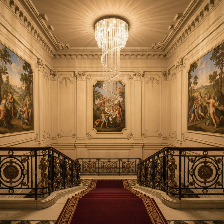 Classic Symphony Spiral Chandelier - Vakkerlight