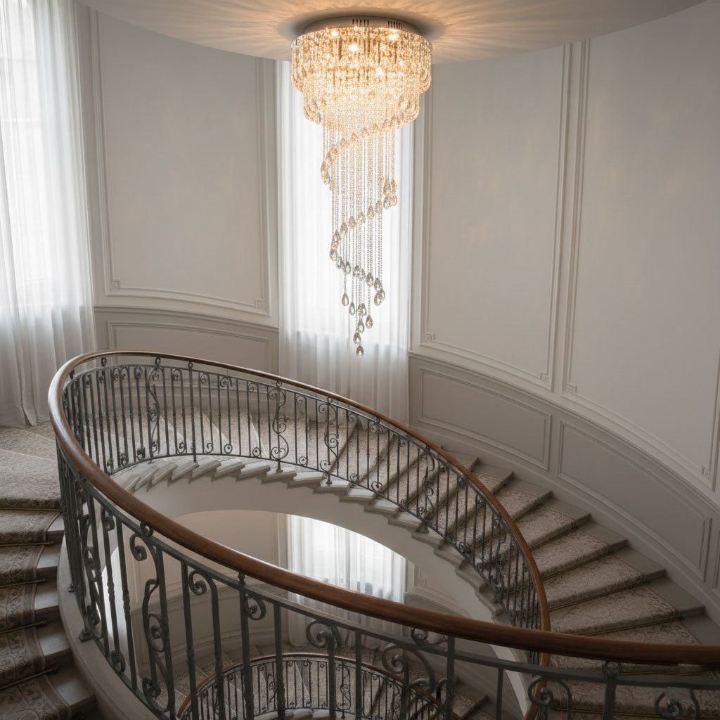 Classic Symphony Spiral Chandelier - Vakkerlight