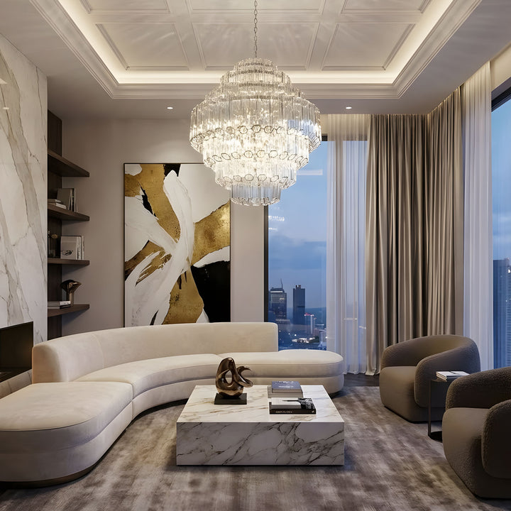 Clear Grande Palermo Chandelier