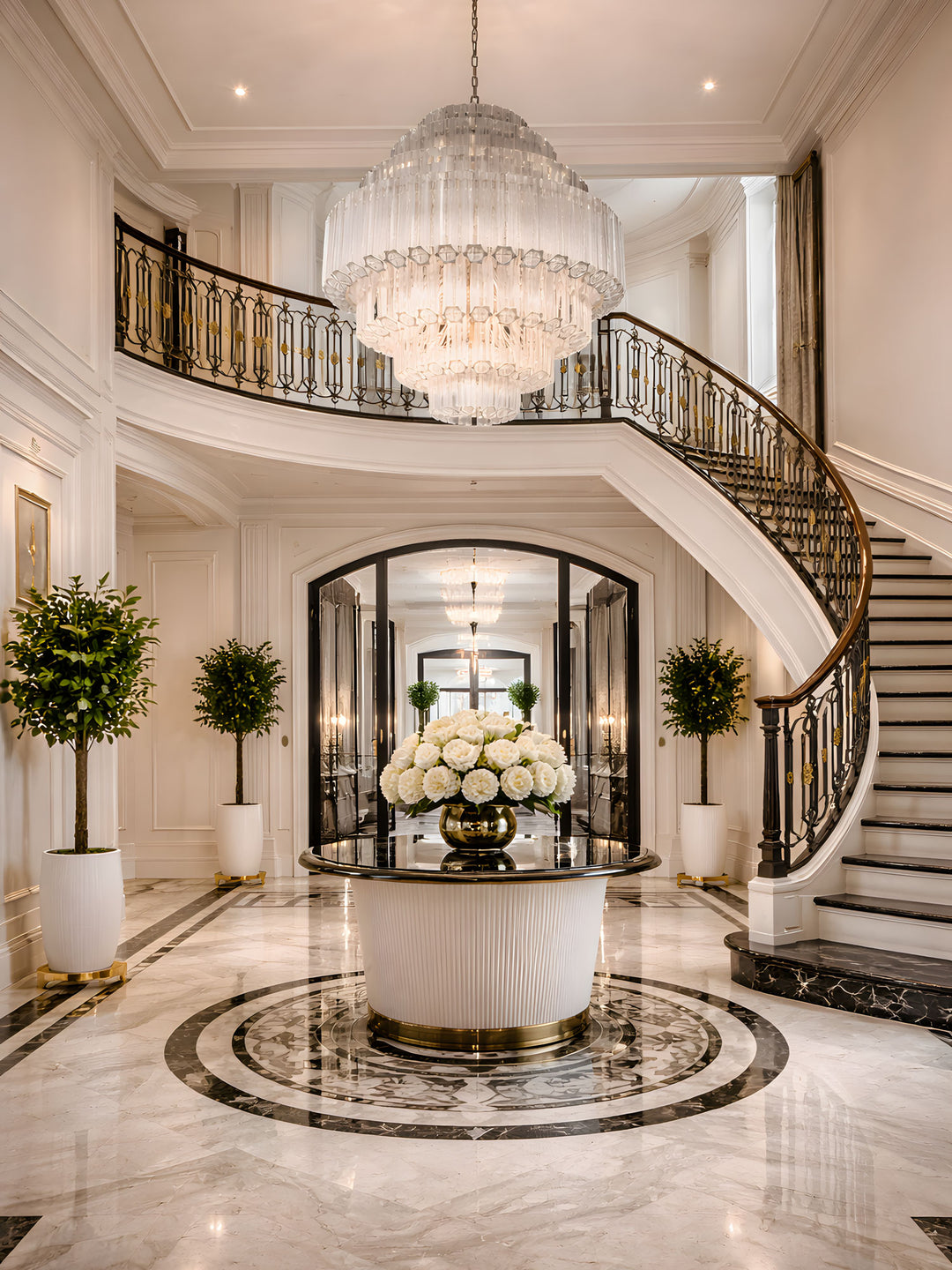 Clear Grande Palermo Chandelier