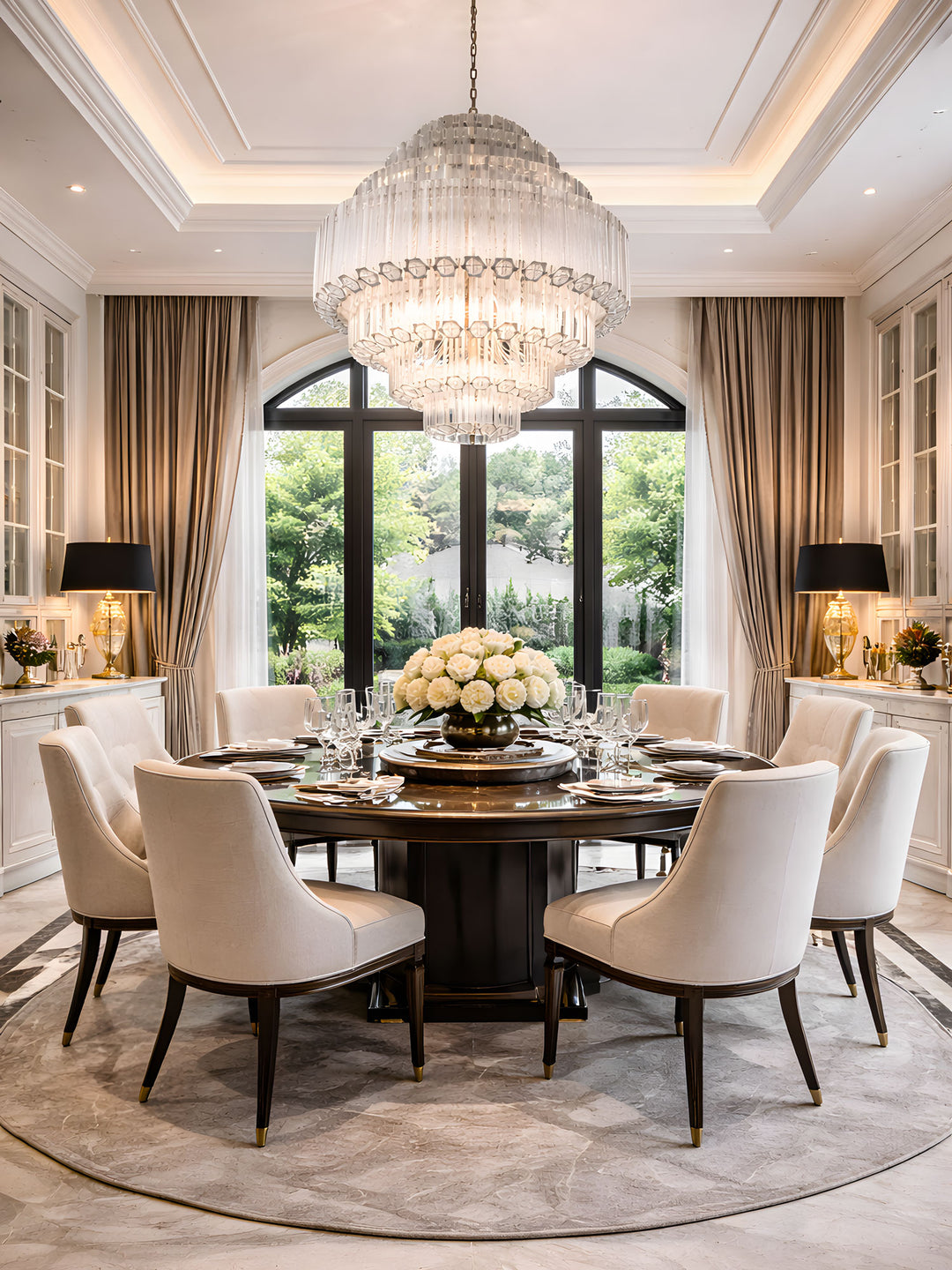 Clear Grande Palermo Chandelier