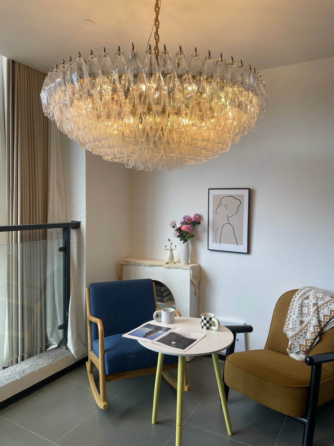 Clear Sorrento Chandelier - Vakkerlight