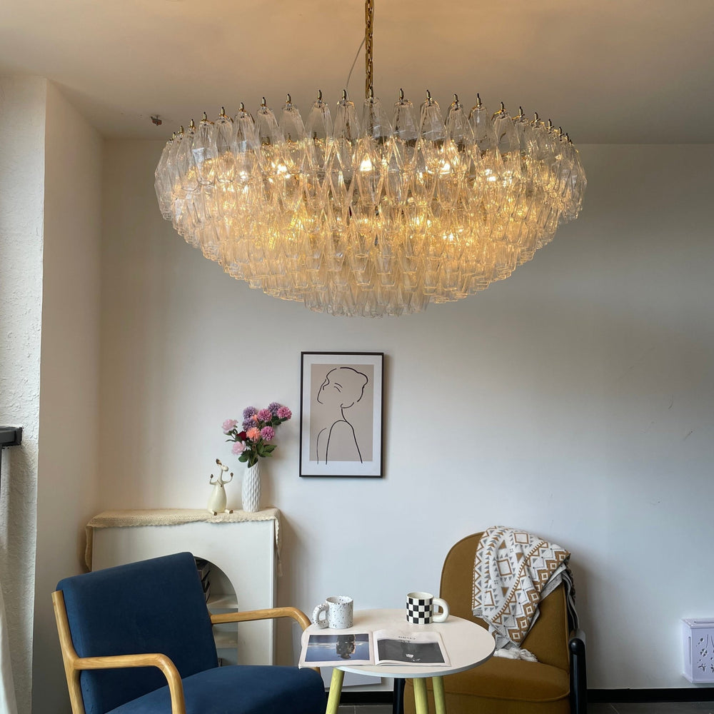Clear Sorrento Chandelier - Vakkerlight