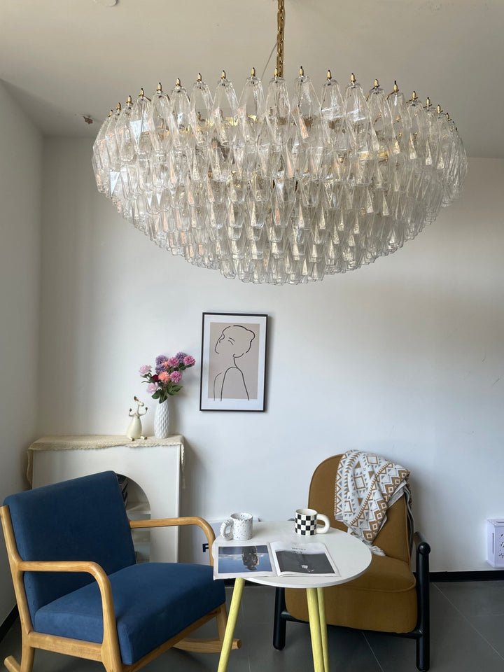 Clear Sorrento Chandelier - Vakkerlight