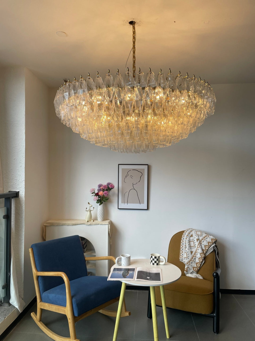 Clear Sorrento Chandelier - Vakkerlight