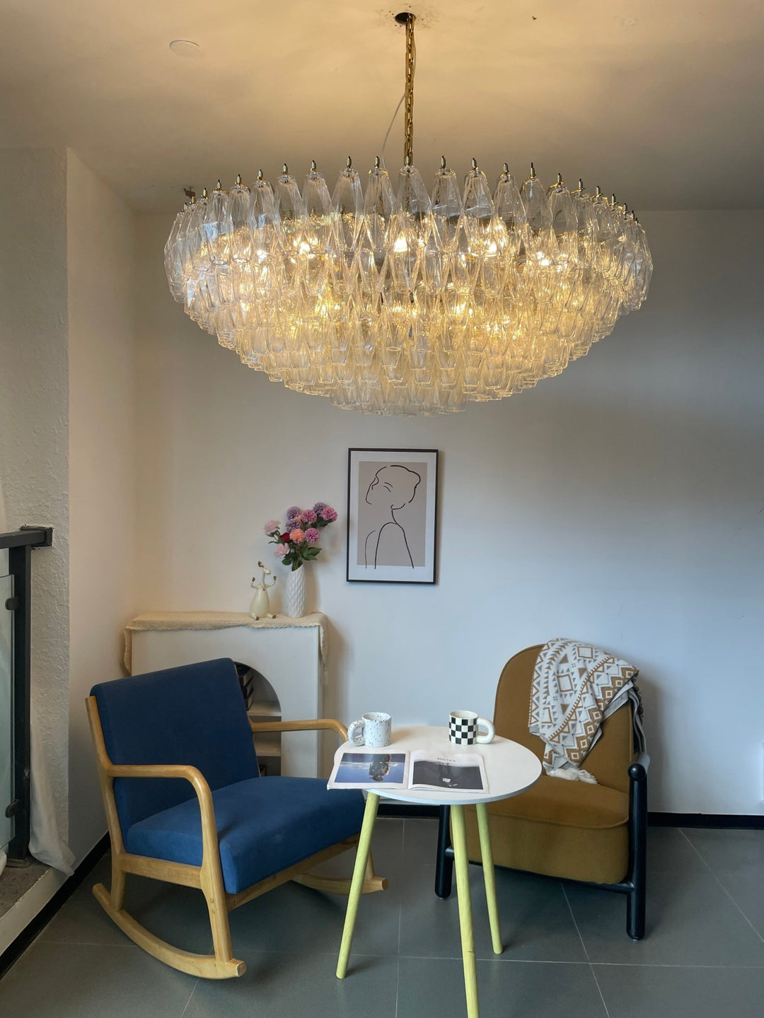Clear Sorrento Chandelier - Vakkerlight