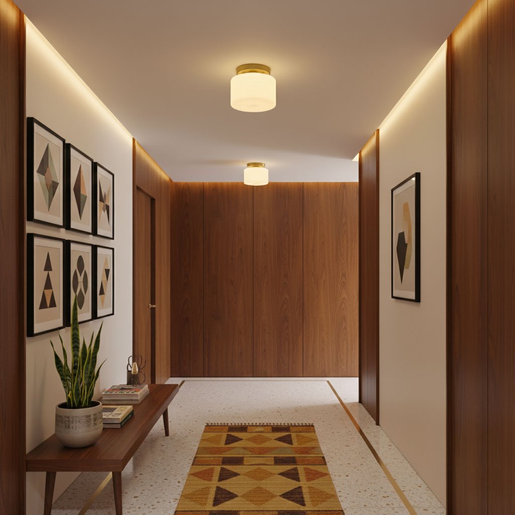 Clinio Flush Mount Ceiling Light - Vakkerlight