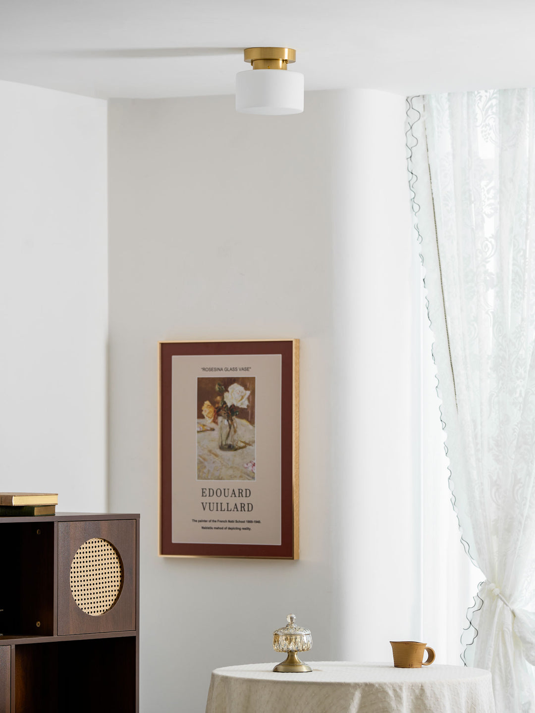 Clinio Flush Mount Ceiling Light - Vakkerlight