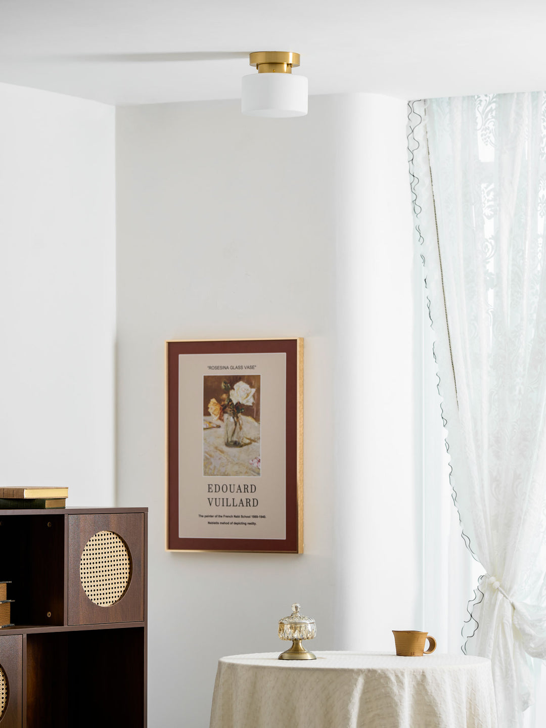 Clinio Flush Mount Ceiling Light - Vakkerlight