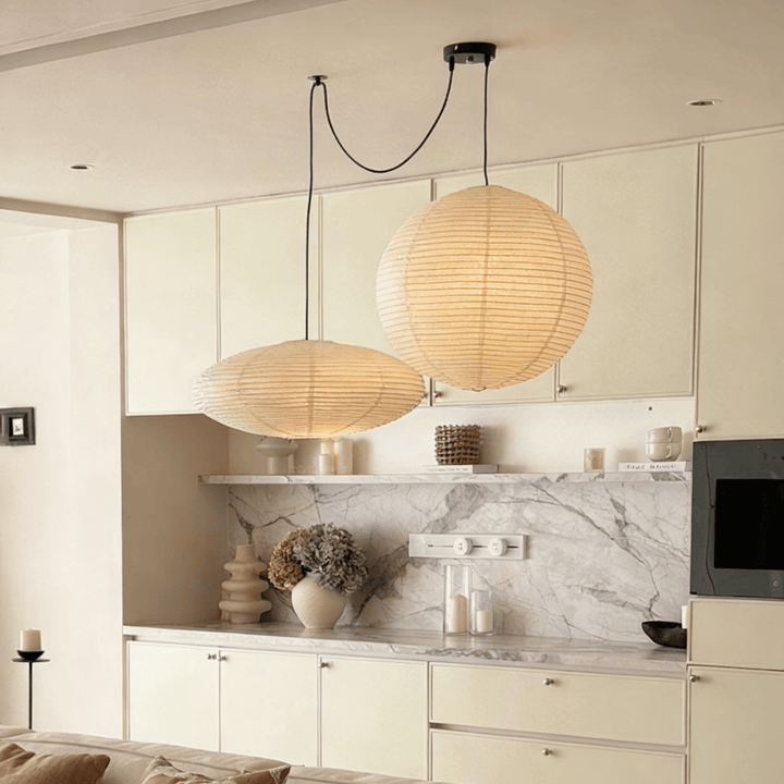 Washi Paper Whimsy Pendant Lamp - Vakkerlight