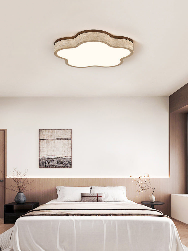 Cloudline Travertine Ceiling Lamp