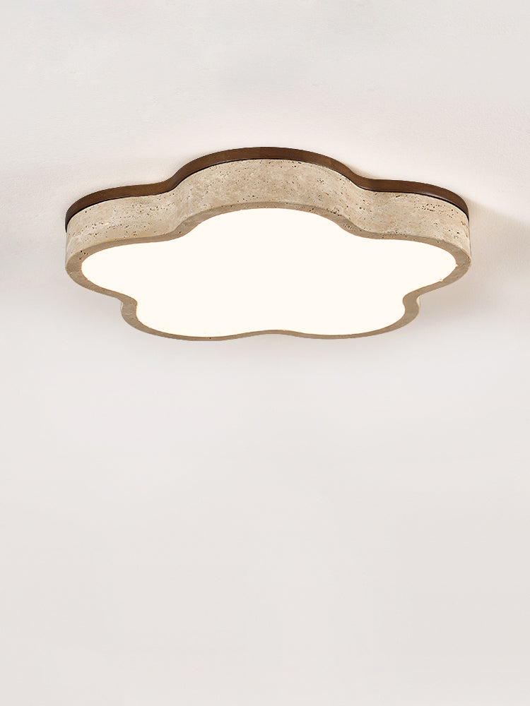 Cloudline Travertine Ceiling Lamp