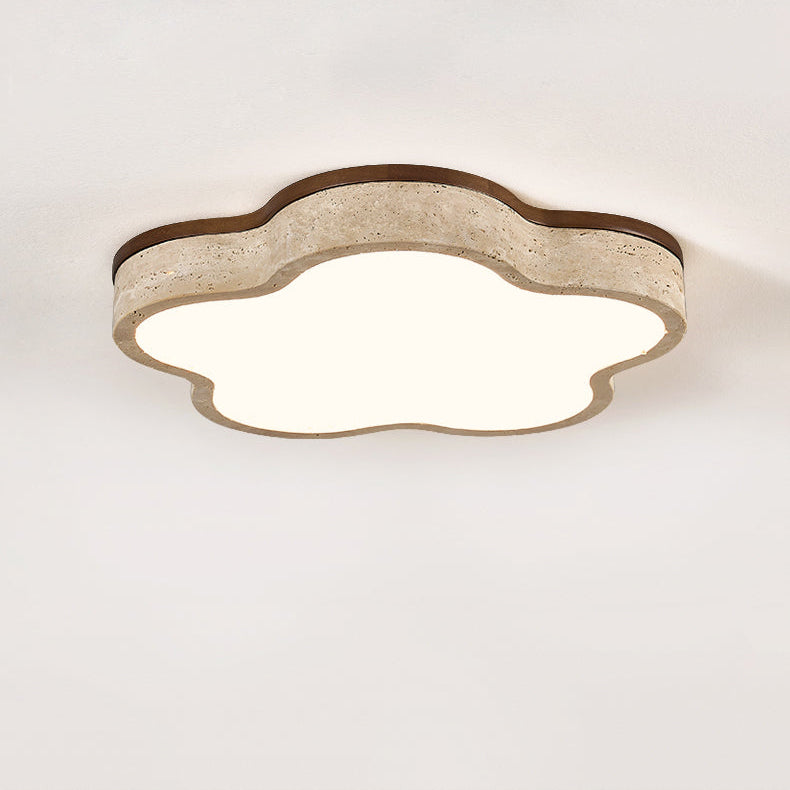 Cloudline Travertine Ceiling Lamp