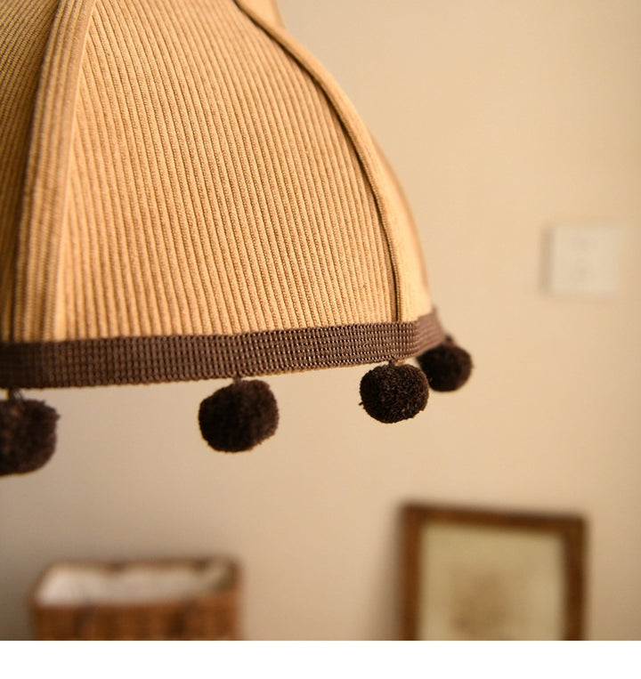 Clover Pom-Pom Trim Pendant Light - Vakkerlight