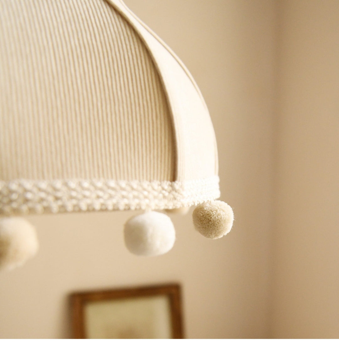 Clover Pom-Pom Trim Pendant Light - Vakkerlight