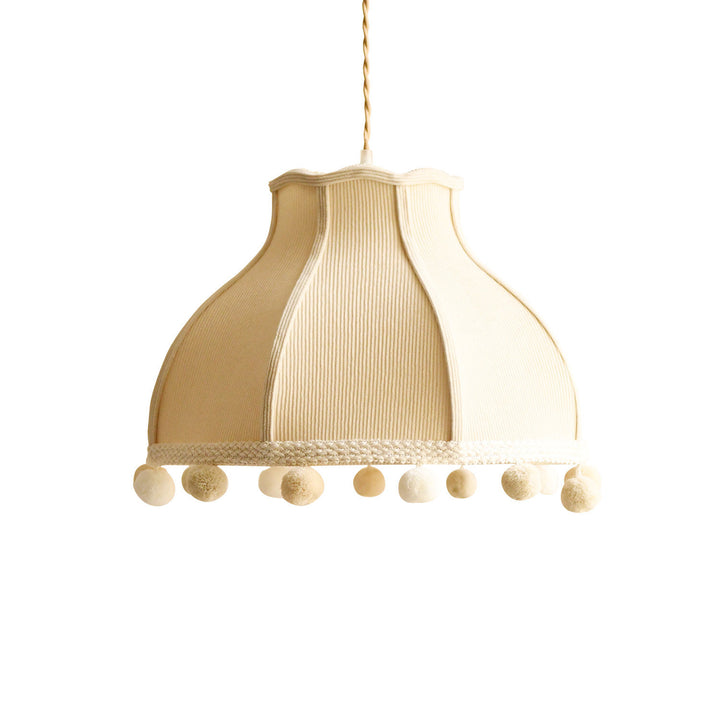 Clover Pom-Pom Trim Pendant Light - Vakkerlight
