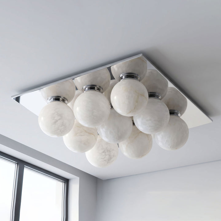 Cobble Alabaster Flush Mount