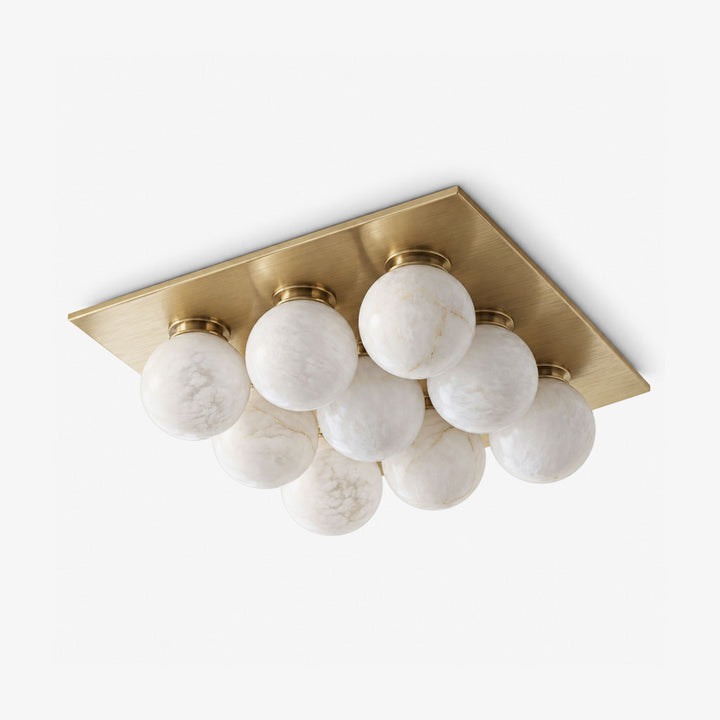 Cobble Alabaster Flush Mount