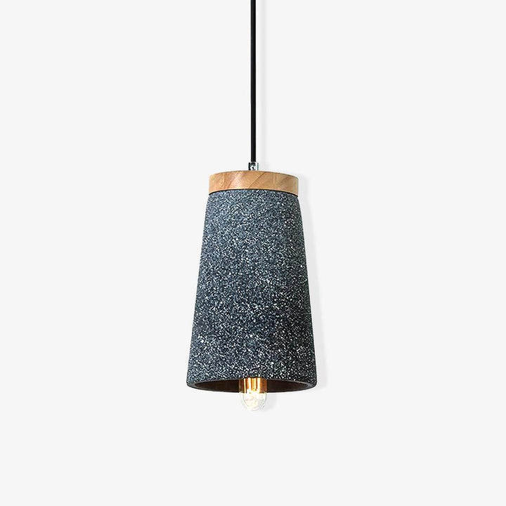 Coburg Wood Cement Pendant Light - Vakkerlight